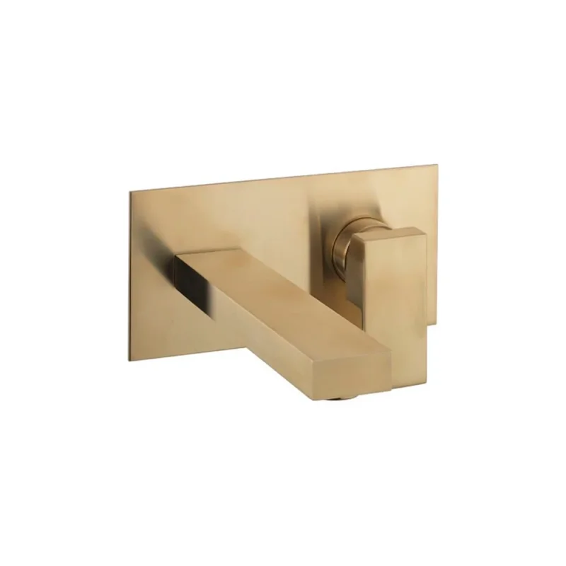Crosswater Verge Wall Mounted 2 Hole Set Brushed Brass product image - Image 3