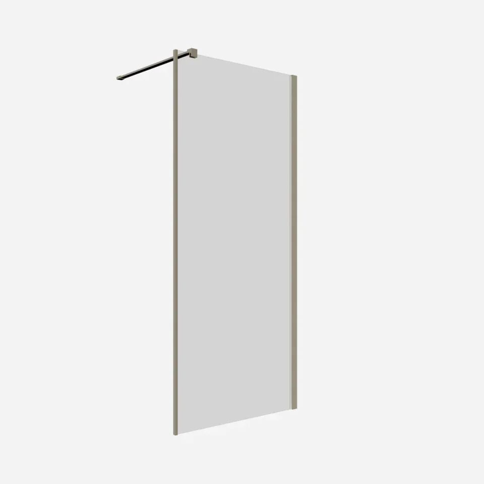 Crosswater Optix Side Panel for Pivot Door 900 Brushed Brass product image - Image 3