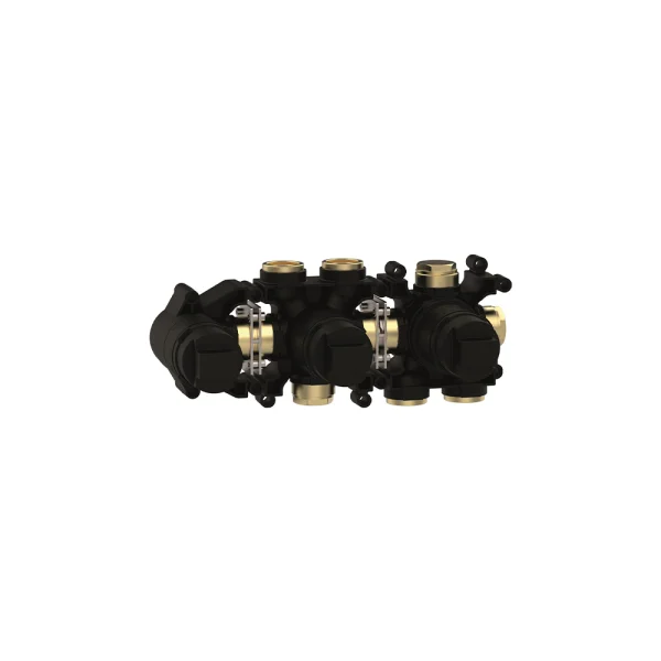 Crosswater Module 3d Outlet Valve With Outlet For Bath Spout Or Handshower & 2 Other Outlets