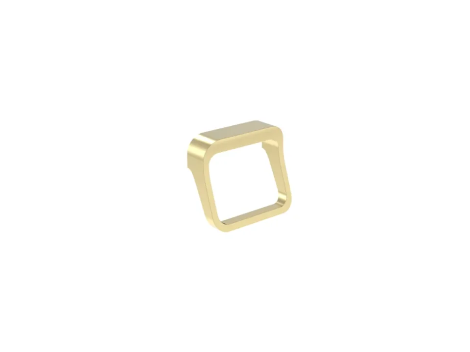 Saneux Tallinn 65mm Handle - Brushed Brass - 32mm Centres detail view - Image 3