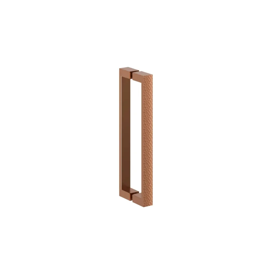 Crosswater Asura 8mm Hammered Handle Brushed Bronze detail view - Image 4