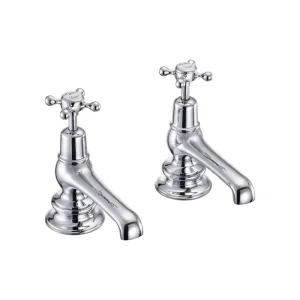 Burlington Qt Claremont Regal Bath Taps Chrome
