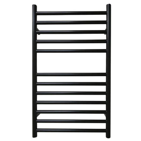 Jis Ouse 400 Heated Towel Rail 700 X 400mm Electric Only Black