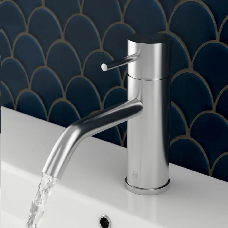 Just Taps Inox Single Lever Basin Mixer detail view - Image 5