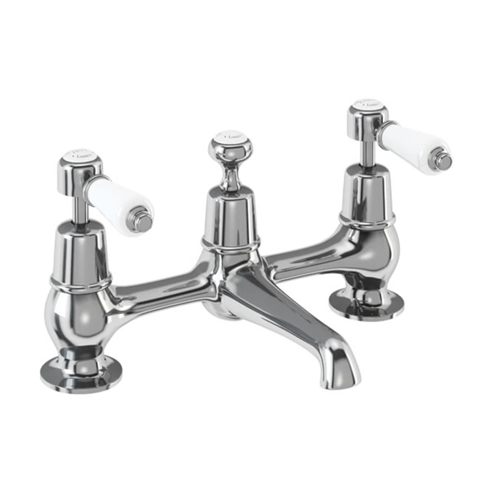 Burlington Qt Kensington 2h Bridge Basin Chrome