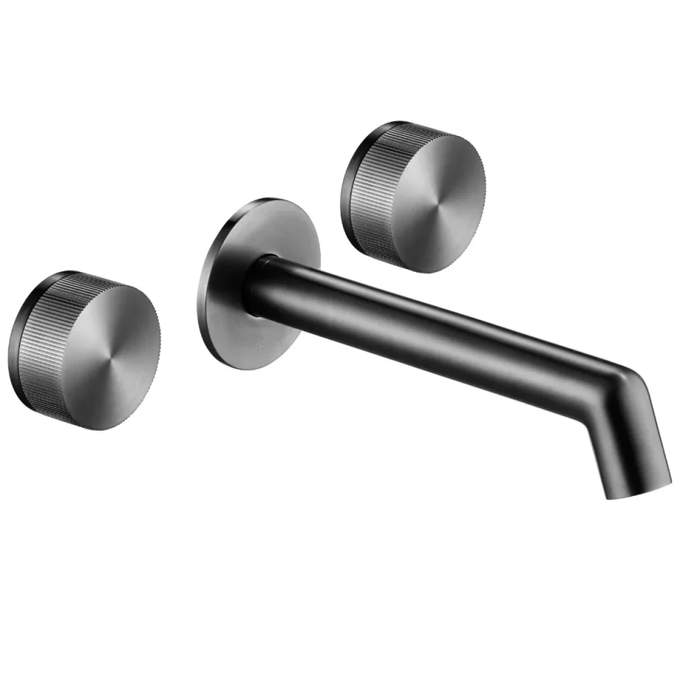 Just Taps Evo Wall Mounted Basin Mixer detail view - Image 5