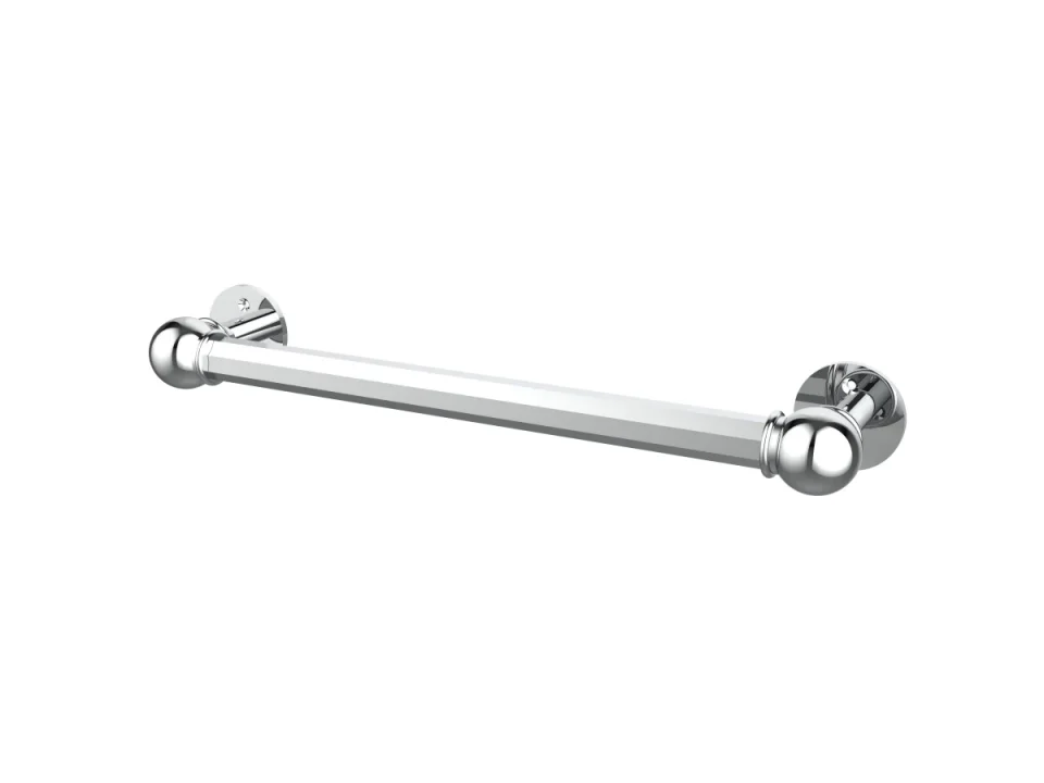 Saneux Cromwell 40cm Towel Rail - Chrome detail view - Image 2