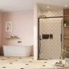 Crosswater Asura 8mm Sliding Door 1700 Brushed Bronze
