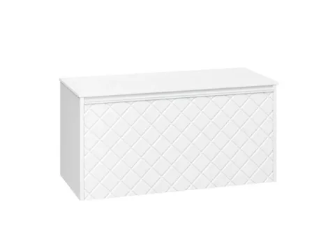 Crosswater Infinity Worktop 1010 Polar White product image - Image 3