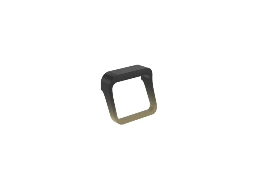Saneux Tallinn 65mm Handle - Ombre (black & Gold) - 32mm Centres detail view - Image 3