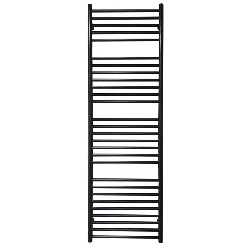 Jis Beacon 520 Heated Towel Rail 1650 X 520mm Electric Only Black