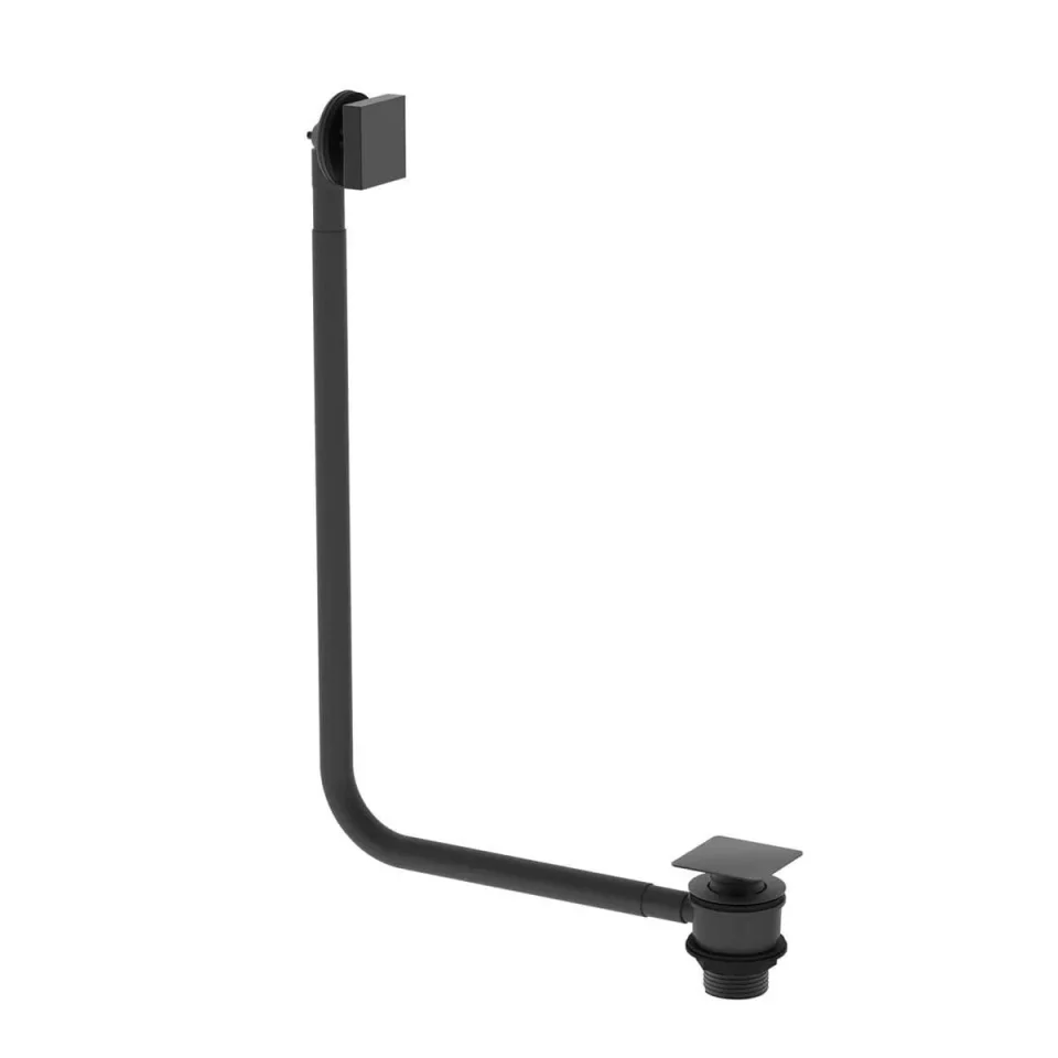 Saneux Tooga Easy Clean Overflow & Clicker Waste - Matte Black product image - Image 2