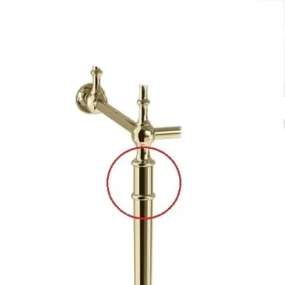 Burlington Regal Basin Stand Ext Kit Gold detail view - Image 2