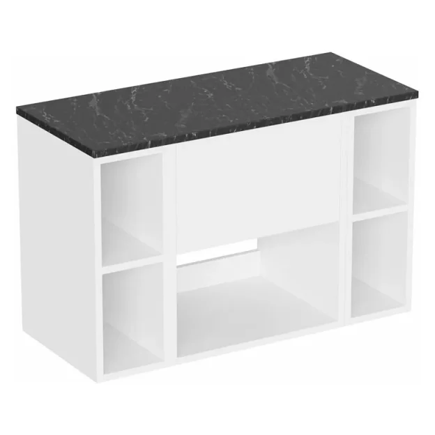 Britton Hackney Worktop 900mm Marquina detail view - Image 2