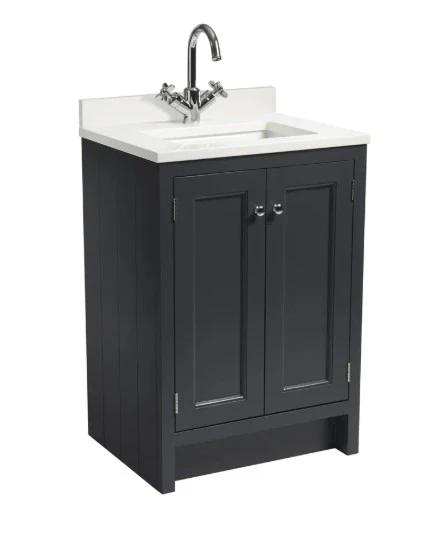 Roper Rhodes 600mm Hampton Undermount Basin Unit - Slate Grey