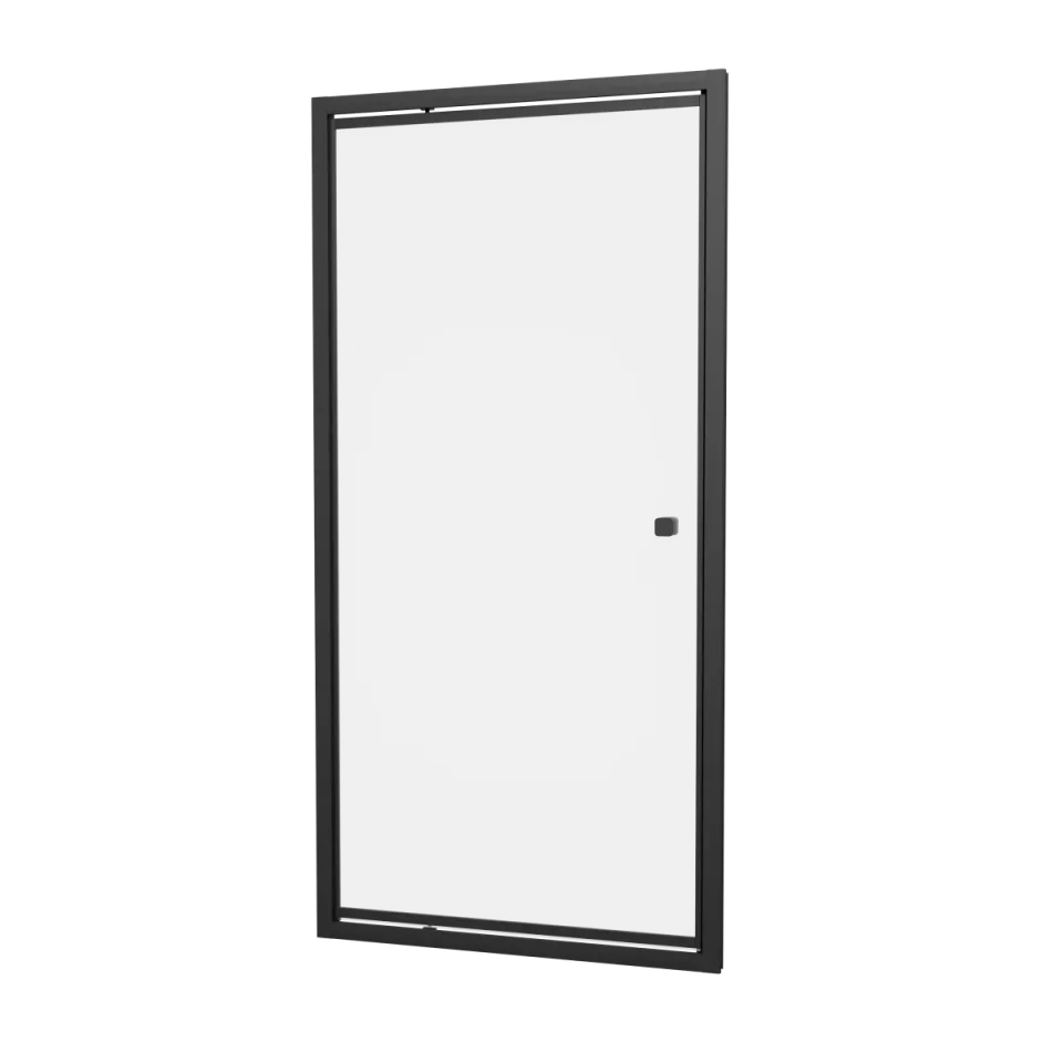 Crosswater 6mm Pivot Door 800 Matt Black product image - Image 3