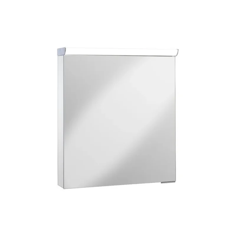 Crosswater Lustro LED 2 Door Mirror Cabinet 620x700 product image - Image 3
