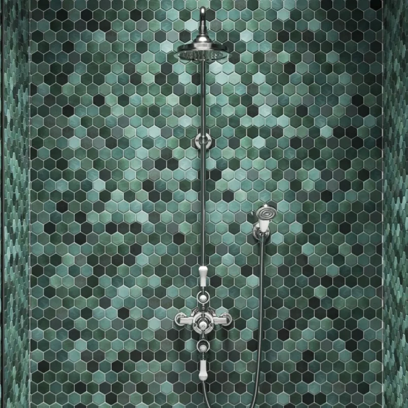 Burlington Avon Thermostatic Exposed Shower Valve detail view - Image 2