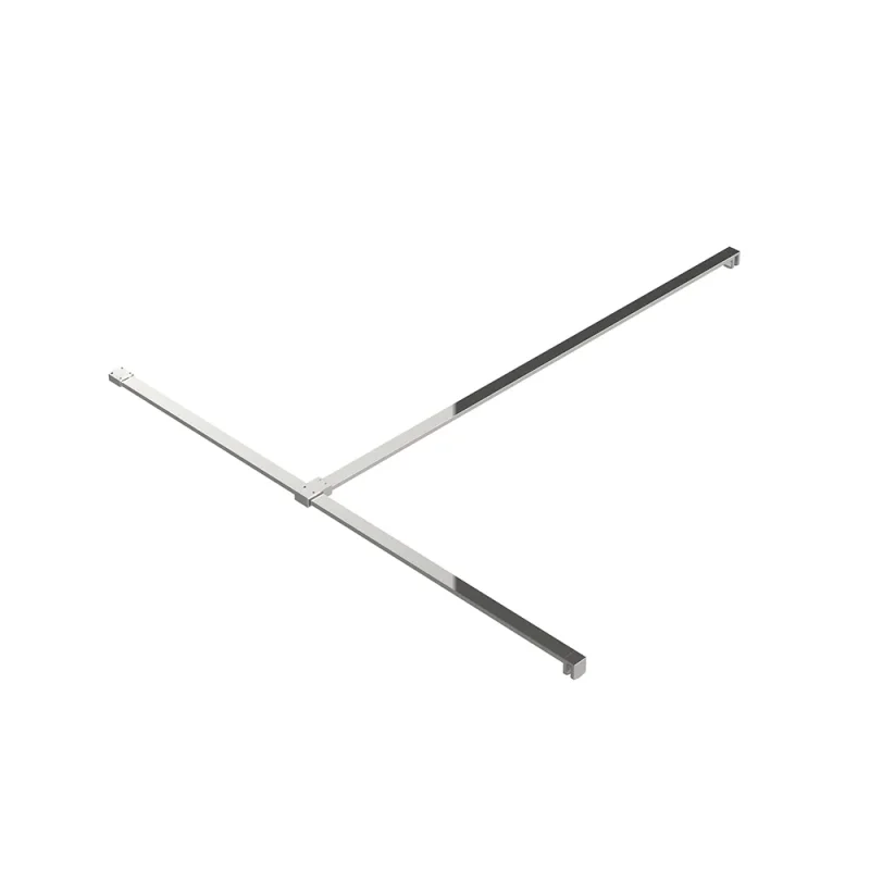 Crosswater Gallery T Brace Bar Chrome product image - Image 4