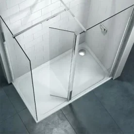 Merlyn Touchstone Slip Resistant Rectangular Tray 900 X 800mm detail view - Image 2