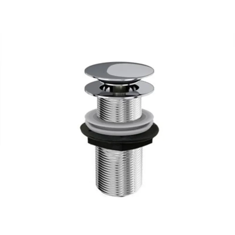 Burlington Unslotted Click Clack Basin Waste Chrome product image - Image 3