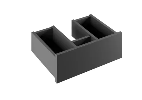 Crosswater Limit Internal Drawer 500 Anthracite product image - Image 3