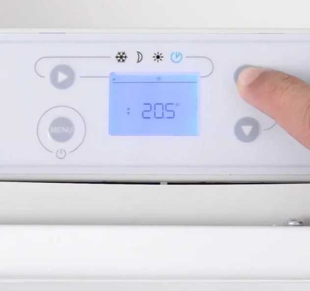 Thermosphere Convector Panel Heater White 1000w detail view - Image 2