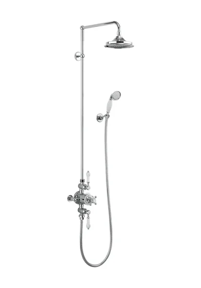 Burlington Thermostatic Exposed Shower Valve Two Outlet product image - Image 4