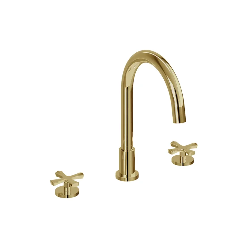 Burlington Riviera 3 Hole Bath Set Deck Gold product image - Image 1