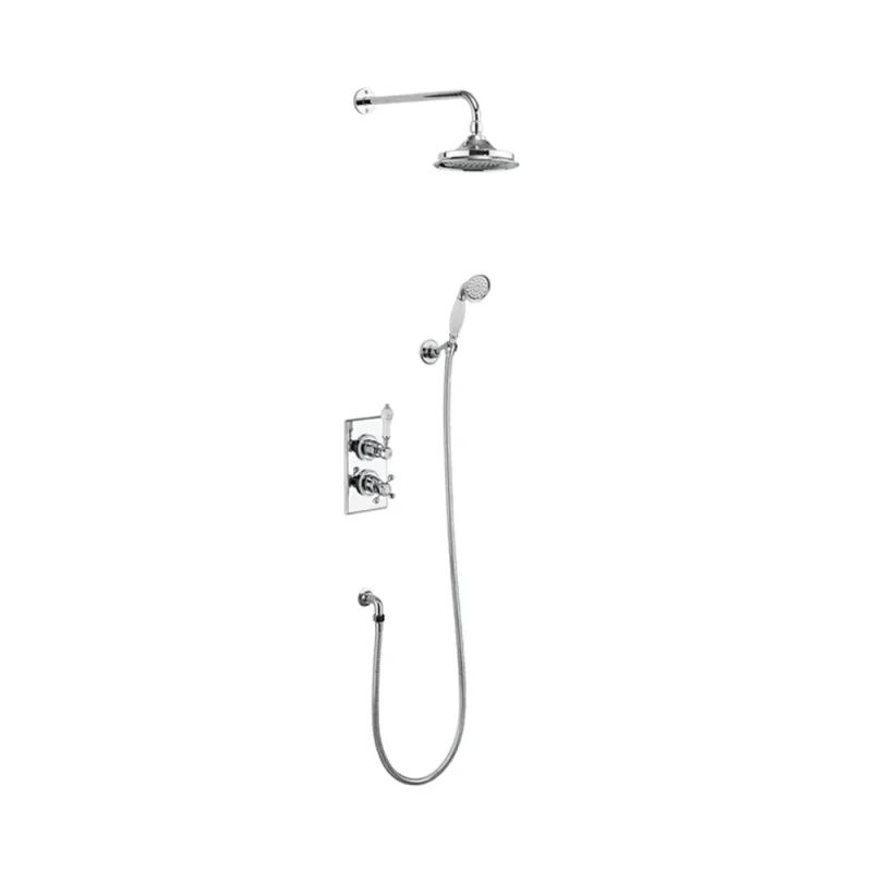 Burlington Trent 2 Outlet Concealed Divertor Shower Chrome product image - Image 5