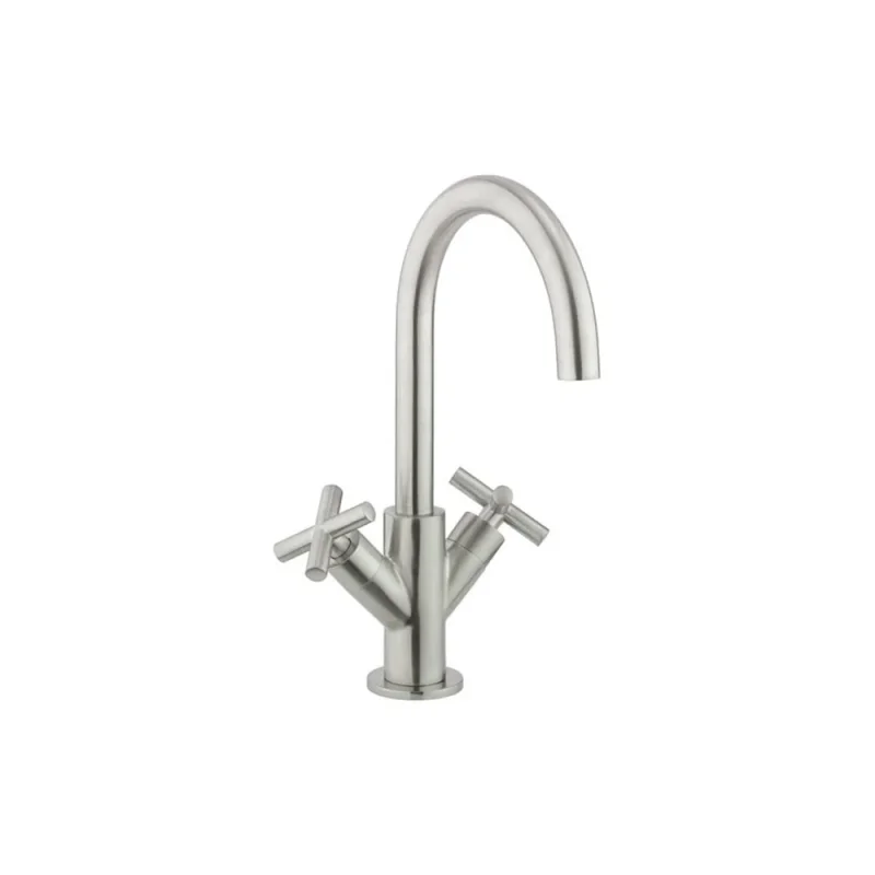 Crosswater MPRO Crosshead Basin Mono Brushed Nickel product image - Image 9