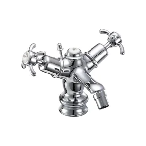Burlington Burlinton Qt 1th Bidet Mixer + Puw (no Heads) Chrome