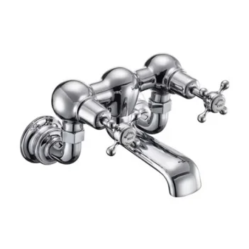 Burlington Qt Claremont Regal Wall Bath Chrome detail view - Image 2