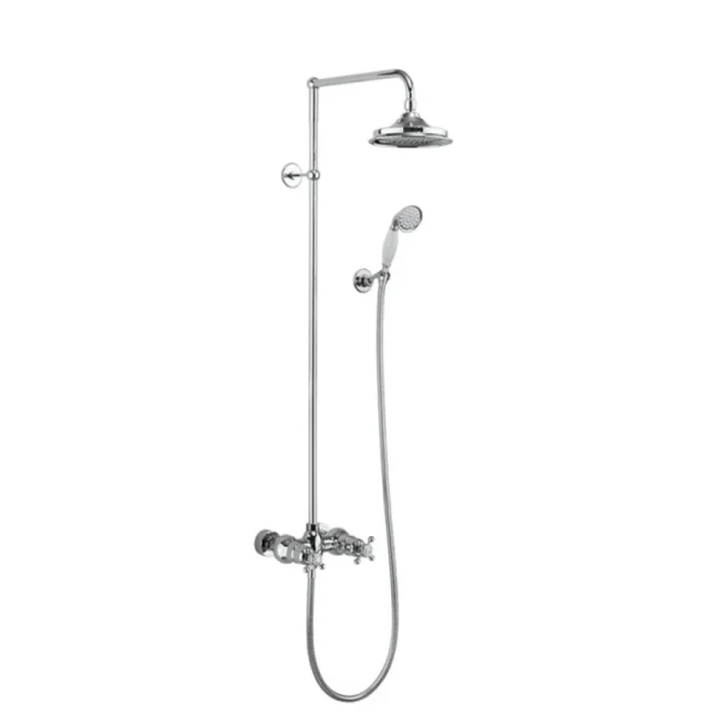 Burlington Eden 2 Outlet Exposed Bar Shower Valve Chrome product image - Image 3
