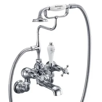Burlington Qt Claremont Regal Wall Bsm Chrome detail view - Image 2