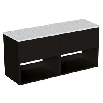 Britton Hackney Worktop 1200mm Carrara detail view - Image 4