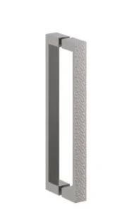 Crosswater Asura 8mm Hammered Handle Brushed Nickel detail view - Image 4