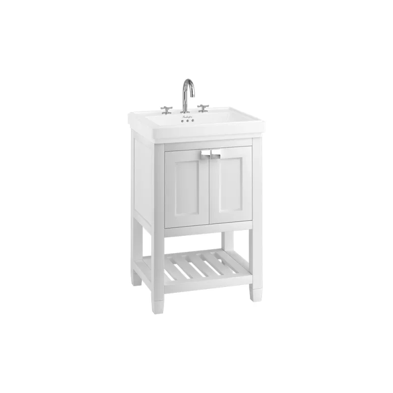 Burlington Riviera 580mm Vanity Unit White product image - Image 4