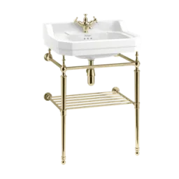 Burlington Towel Rack For Stand T23a Gold product image - Image 1