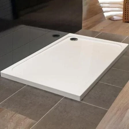Merlyn Touchstone Slip Resistant Rectangular Tray 1200 X 760mm detail view - Image 2