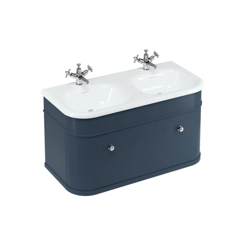 Burlington Chalfont Single Drawer Unit 1000mm Blue product image - Image 3