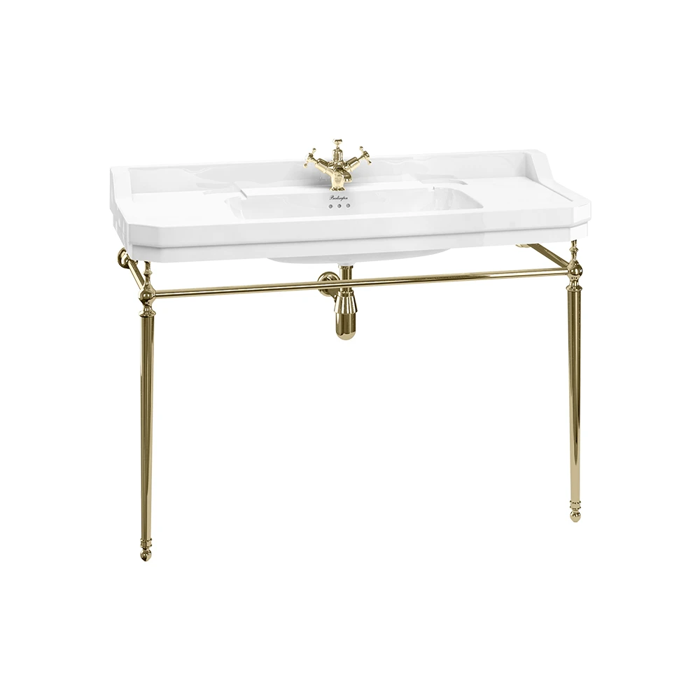 Burlington 1200mm Basin Wash Stand Gold