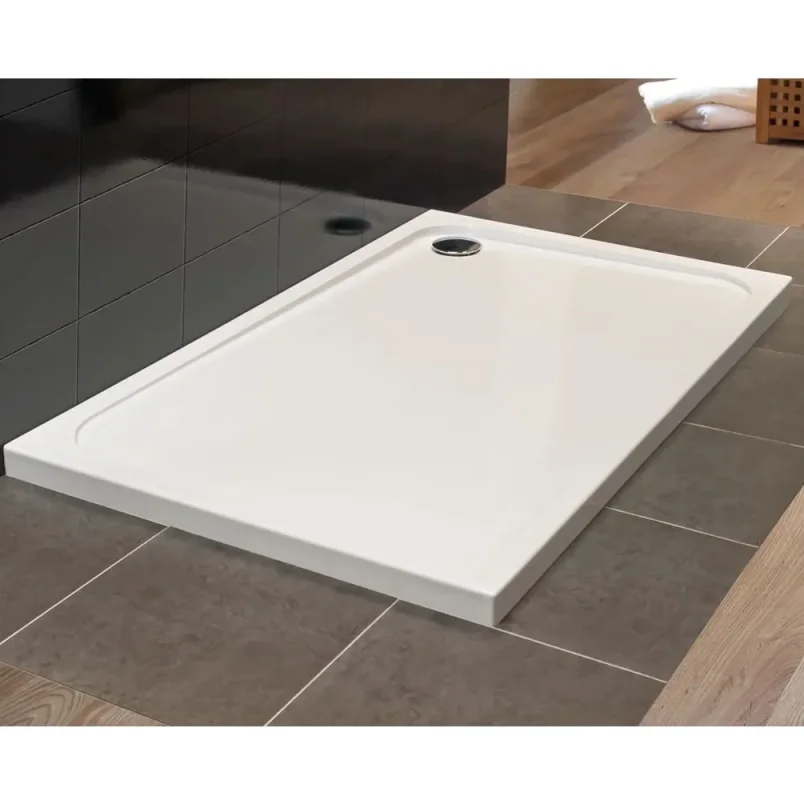 Merlyn Touchstone Slip Resistant Rectangular Tray 1600 X 900mm detail view - Image 2