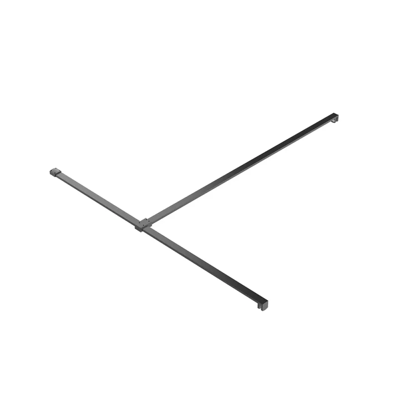 Crosswater Gallery T Brace Bar Matt Black product image - Image 5
