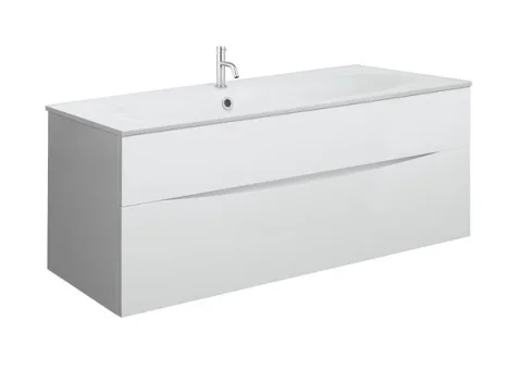 Crosswater Furniture Basin 1000 1TH O/F White product image - Image 3