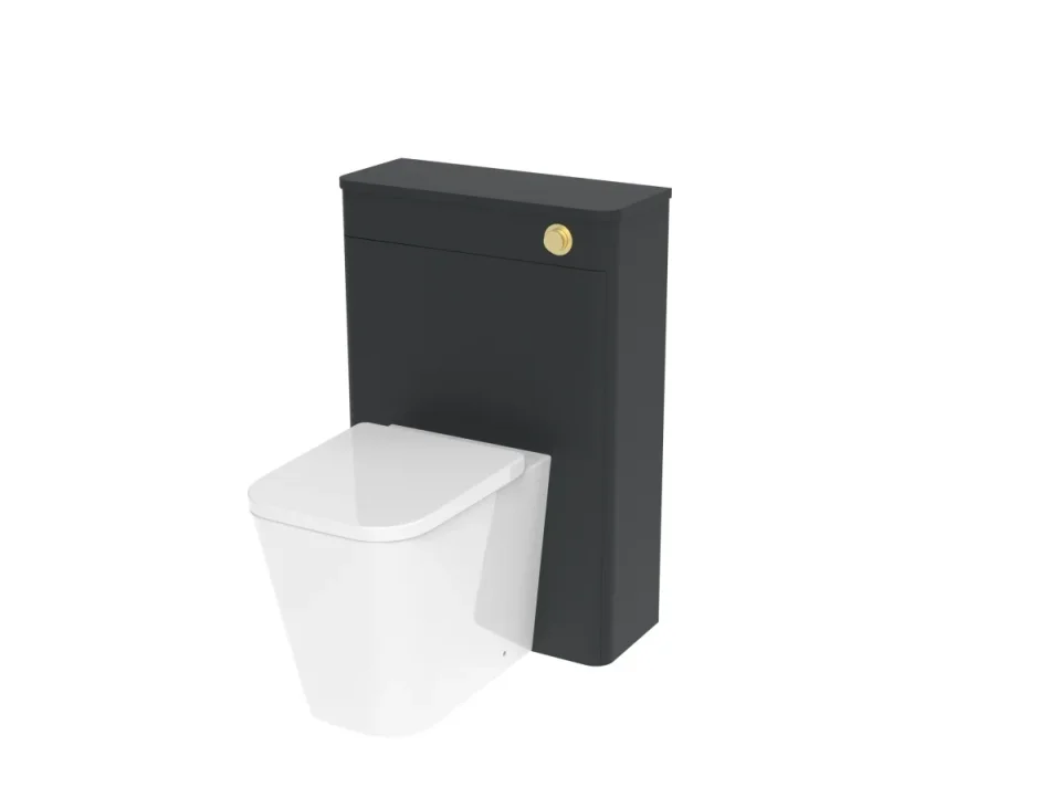 Saneux Hyde 60cm Wc Unit - Matte Anthracite product image - Image 3
