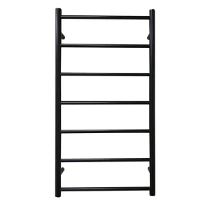 Jis Pevensey Heated Towel Rail 975 X 520mm Electric Only Black