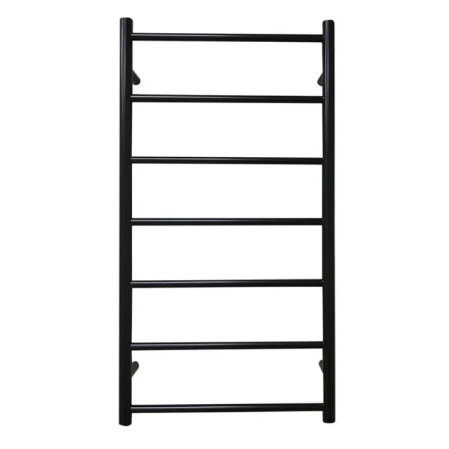 Jis Pevensey 975 X 520mm Radiator For Electric Heating Black Stainless Steel product image - Image 2