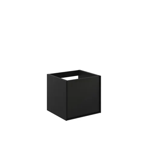 Crosswater Infinity Single Drawer Unit 500 Black Matt product image - Image 3