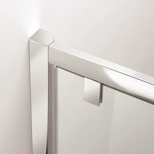 Crosswater Kai 6 Single Slider 1500 Silver detail view - Image 2